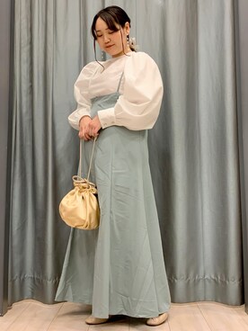 「ELENCARE DUE」｜ちひろさん（レディース・154cm）の春コーディネート