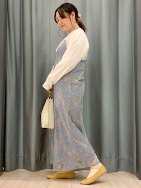 「ELENCARE DUE」｜ちひろさん（レディース・154cm）の春コーディネート