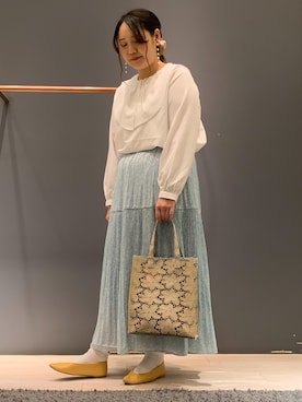 「ELENCARE DUE」｜ちひろさん（レディース・154cm）の春コーディネート