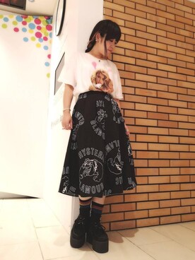 HYSTERIC GLAMOUR�ɐ��O�V�h�X�btomo����̃o���O��/���X�g�o���h�u�iHYSTERIC GLAMOUR�b�q�X�e���b�N�O���}�[�j�v���g�����R�[�f�B�l�[�g