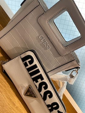 「Guess（ゲス）のアイテム（財布/小物）」を使った、Anjuさん（レディース・167cm）の夏コーディネート