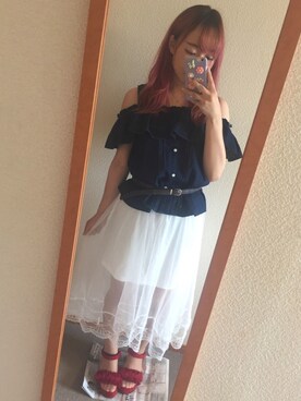 domeさん（レディース・160cm）の夏コーディネート