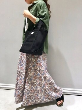 SHARE PARKさん（レディース・151cm）の夏コーディネート