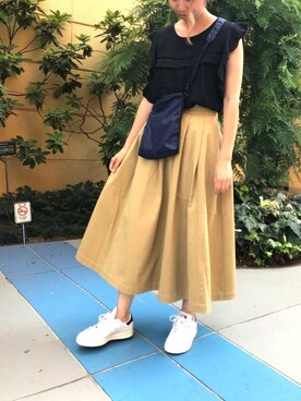 「SHARE PARK（シェアパーク）のアイテム」を使った、SHARE PARKさん（レディース・154cm）の秋コーディネート