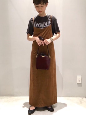 「SHARE PARK（シェアパーク）のアイテム」を使った、SHARE PARKさん（レディース・152cm）の秋コーディネート