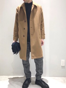 「SHARE PARK（シェアパーク）のアイテム」を使った、SHARE PARKさん（メンズ・175cm）の冬コーディネート