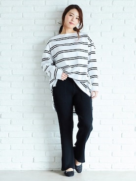 「部屋着」｜SHARE PARKさん（レディース・156cm）の冬コーディネート