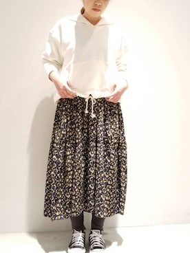 「SHARE PARK（シェアパーク）のアイテム」を使った、SHARE PARKさん（レディース・162cm）の冬コーディネート