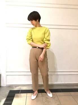 「SHARE PARK（シェアパーク）のアイテム」を使った、SHARE PARKさん（レディース・160cm）の冬コーディネート