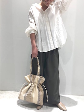 「SHARE PARK（シェアパーク）のアイテム」を使った、SHARE PARKさん（レディース・156cm）の冬コーディネート