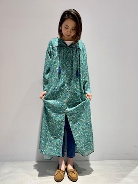 「SHARE PARK（シェアパーク）のアイテム」を使った、SHARE PARKさん（レディース・156cm）の春コーディネート