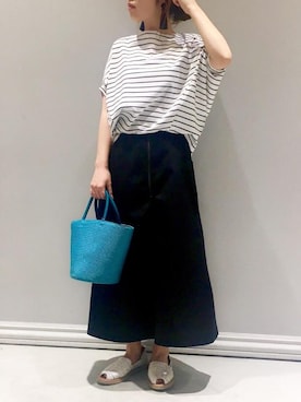 「SHARE PARK（シェアパーク）のアイテム」を使った、SHARE PARKさん（レディース・151cm）の春コーディネート