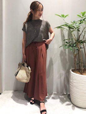 「SHARE PARK（シェアパーク）のアイテム」を使った、SHARE PARKさん（レディース・156cm）の夏コーディネート