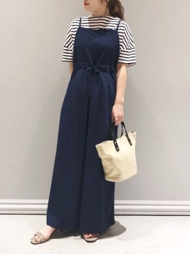 「SHARE PARK（シェアパーク）のアイテム」を使った、SHARE PARKさん（レディース・151cm）の夏コーディネート