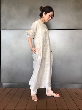 「SHARE PARK（シェアパーク）のアイテム」を使った、SHARE PARKさん（レディース・156cm）の夏コーディネート