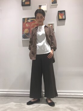 「SHARE PARK（シェアパーク）のアイテム」を使った、SHARE PARKさん（レディース・165cm）の秋コーディネート