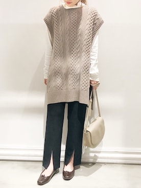 「SHARE PARK（シェアパーク）のアイテム」を使った、SHARE PARKさん（レディース・151cm）の秋コーディネート