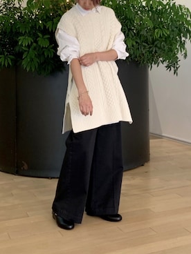 「SHARE PARK（シェアパーク）のアイテム」を使った、SHARE PARKさん（レディース・156cm）の秋コーディネート