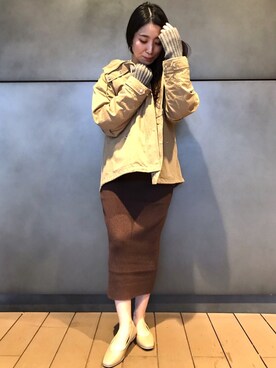 「SHARE PARK（シェアパーク）のアイテム」を使った、SHARE PARKさん（レディース・156cm）の秋コーディネート