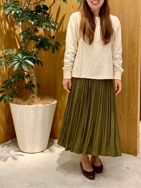 「SHARE PARK（シェアパーク）のアイテム」を使った、SHARE PARKさん（レディース・149cm）の秋コーディネート
