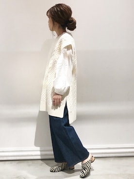 「SHARE PARK（シェアパーク）のアイテム」を使った、SHARE PARKさん（レディース・151cm）の秋コーディネート