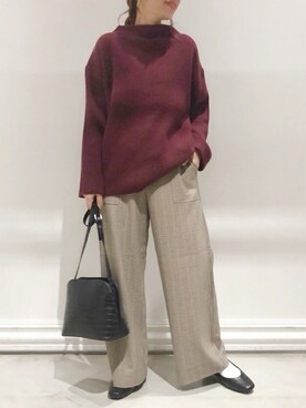 「SHARE PARK（シェアパーク）のアイテム」を使った、SHARE PARKさん（レディース・151cm）の秋コーディネート