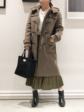 「LONDON TRADITION（ロンドントラディション）のアイテム」を使った、SHARE PARKさん（レディース・157cm）の秋コーディネート