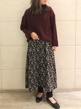 「SHARE PARK（シェアパーク）のアイテム」を使った、SHARE PARKさん（レディース・156cm）の秋コーディネート