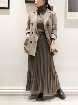 「SHARE PARK（シェアパーク）のアイテム」を使った、SHARE PARKさん（レディース・157cm）の秋コーディネート