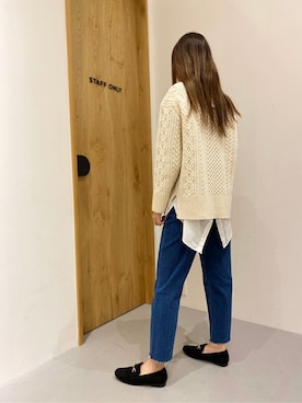 「SHARE PARK（シェアパーク）のアイテム」を使った、SHARE PARKさん（レディース・163cm）の冬コーディネート