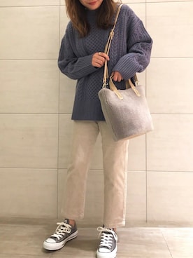 「SHARE PARK（シェアパーク）のアイテム」を使った、SHARE PARKさん（レディース・156cm）の冬コーディネート