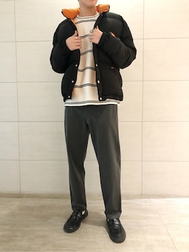 「SHARE PARK（シェアパーク）のアイテム」を使った、SHARE PARKさん（メンズ・178cm）の冬コーディネート