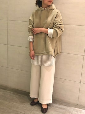 「SHARE PARK（シェアパーク）のアイテム」を使った、SHARE PARKさん（レディース・156cm）の冬コーディネート
