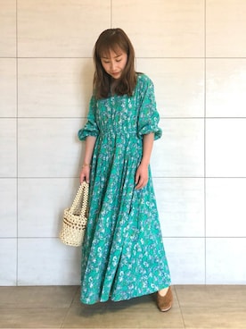 「SHARE PARK（シェアパーク）のアイテム」を使った、SHARE PARKさん（レディース・156cm）の春コーディネート