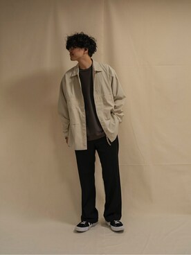 「SHARE PARK（シェアパーク）のアイテム」を使った、SHARE PARKさん（メンズ・170cm）の夏コーディネート