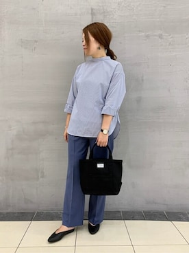 「SHARE PARK（シェアパーク）のアイテム」を使った、SHARE PARKさん（レディース・164cm）の夏コーディネート