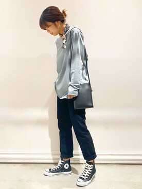 「SHARE PARK（シェアパーク）のアイテム」を使った、SHARE PARKさん（レディース・162cm）の秋コーディネート