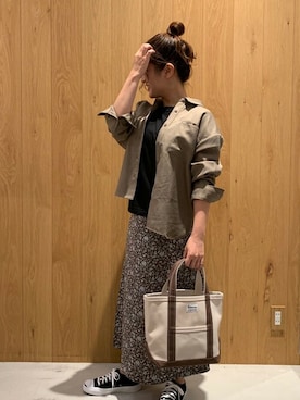 「SHARE PARK（シェアパーク）のアイテム」を使った、SHARE PARKさん（レディース・149cm）の秋コーディネート