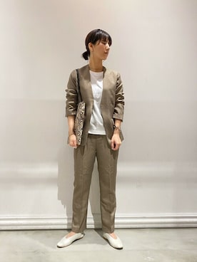 「SHARE PARK（シェアパーク）のアイテム」を使った、SHARE PARKさん（レディース・165cm）の秋コーディネート