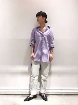 「SHARE PARK（シェアパーク）のアイテム」を使った、SHARE PARKさん（レディース・165cm）の秋コーディネート