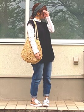  chiruさん（レディース・154cm）の春コーディネート