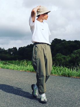 「O.K.（オーケー）のアイテム」を使った、すけさん（メンズ・171cm）の夏コーディネート