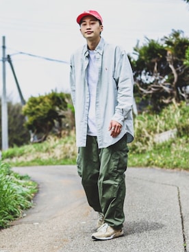 すけさん（メンズ・171cm）の春コーディネート