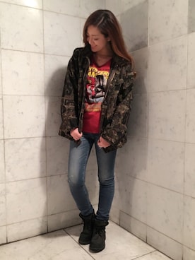 「M65」｜Ayakaさん（レディース・161cm）の春コーディネート