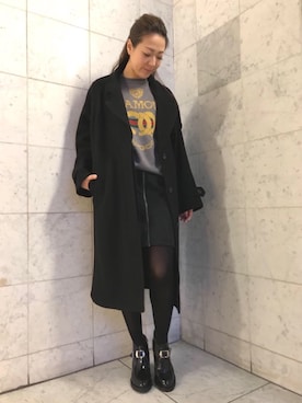 Ayakaさん（レディース・161cm）の冬コーディネート