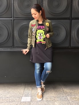 Ayakaさん（レディース・161cm）の春コーディネート