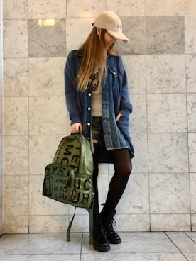 Ayakaさん（レディース・161cm）の冬コーディネート