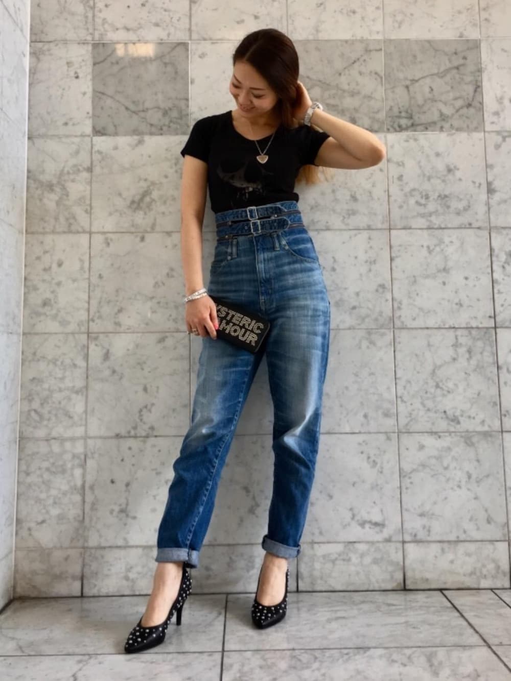 HYSTERIC GLAMOUR（ヒステリックグラマー）の「SKULL BERRY プリント