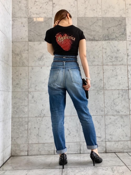 HYSTERIC GLAMOR SKULL BERRY チビTシャツ HYSTERIC GLAMOUR（ヒステリックグラマー）の「SKULL BERRY