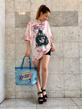 「ショーパン」｜「アイテム（アナログ腕時計）」を使った、Ayakaさん（レディース・161cm）の夏コーディネート